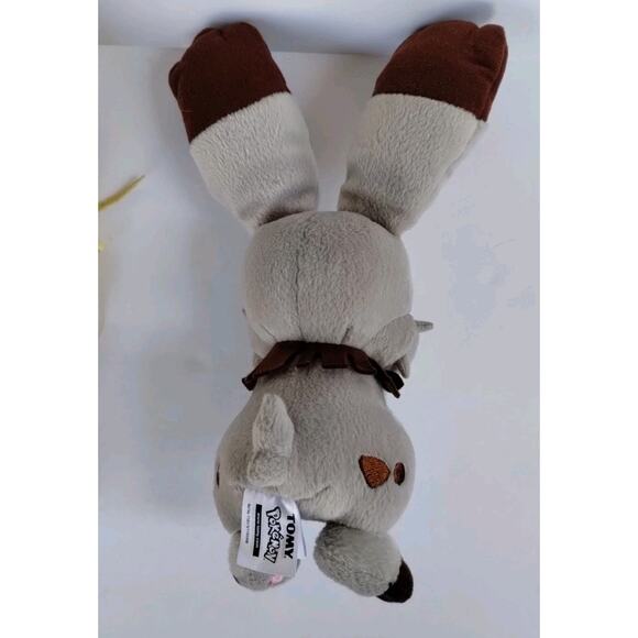 Pokemon Meowth Cat 2018 AND Bunnelby Plush Stuffed Toys Lot Of Two 10-11" - Picture 7 of 14